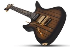 SCHECTER Synyster Custom-S LH LEFT HANDED Satin Gold Burst SGB 1744-SHC -L.A MUSIC Instruments 17445