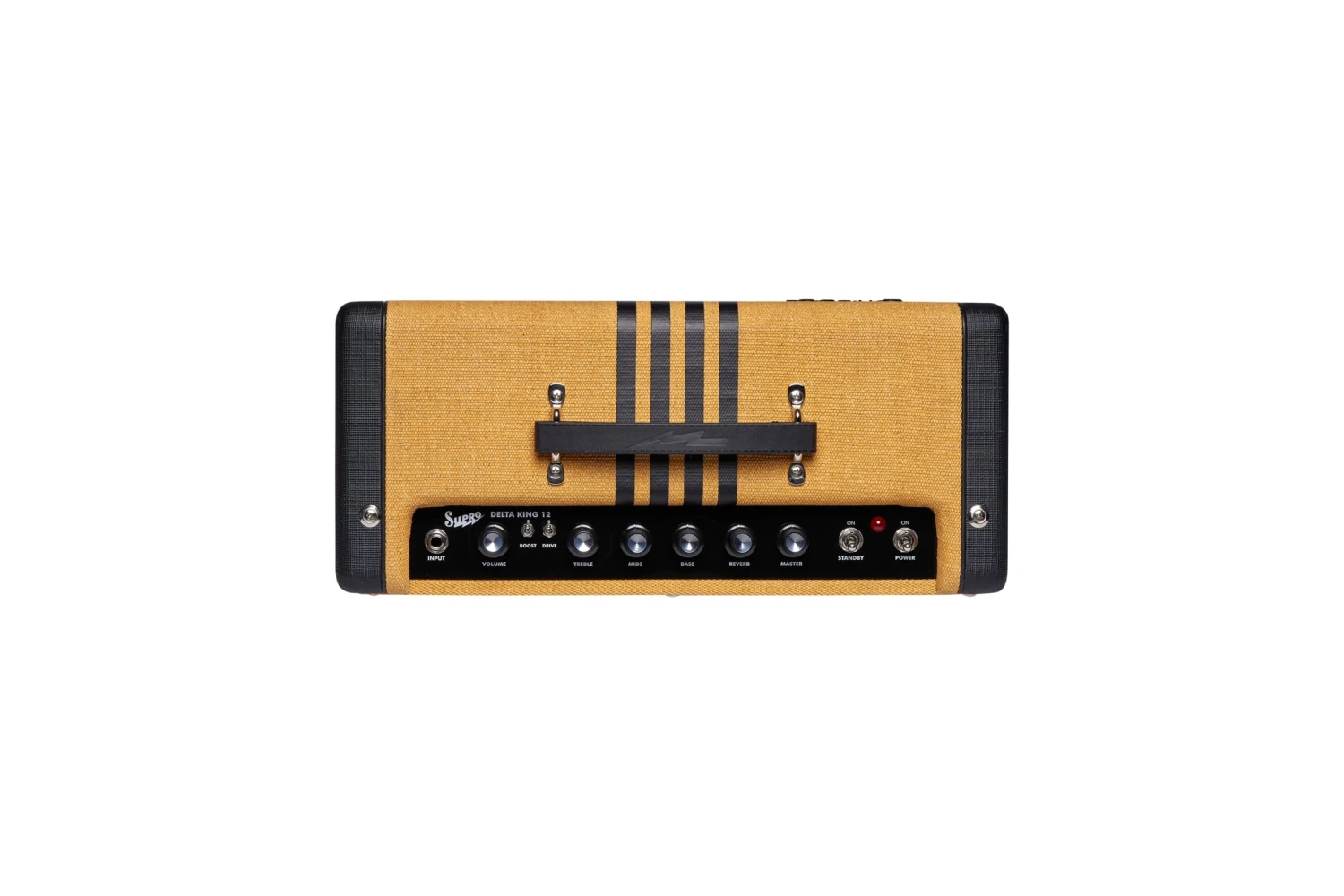 Supro Delta King 12 12" 15-watt Tube Combo Amp, Tweed And Black 1822RTB 2 Supro Delta King 12 12" 15-watt Tube Combo Amp, Tweed And Black 1822RTB - Image 2