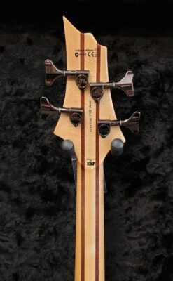 ESP LTD LB204SMFLNS B204SMFL FRETLESS 4 STRING BASS Spalted Maple Natural Satin -L.A MUSIC Instruments 20211109 082523