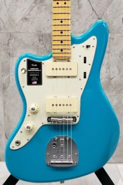 Fender American Professional II Jazzmaster Left Hand Maple Fingerboard Miami Blue F-0113982719 -L.A MUSIC Instruments 20220315 151352
