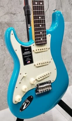 Fender American Professional II Stratocaster Left Hand Rosewood Fingerboard Miami Blue 0113930719 -L.A MUSIC Instruments 20220323 083548