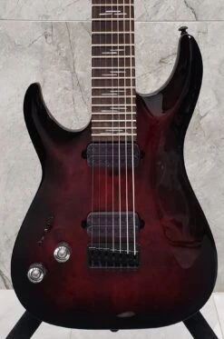 Schecter Omen Elite-7 Left Handed 7-String Electric Guitar Black Cherry Burst 2461-SHC 9 Schecter Omen Elite-7 Left Handed 7-String Electric Guitar Black Cherry Burst 2461-SHC -L.A MUSIC Instruments 20220330 111326