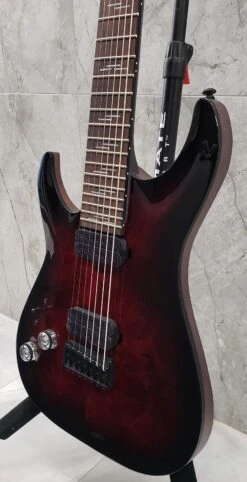 Schecter Omen Elite-7 Left Handed 7-String Electric Guitar Black Cherry Burst 2461-SHC 10 Schecter Omen Elite-7 Left Handed 7-String Electric Guitar Black Cherry Burst 2461-SHC -L.A MUSIC Instruments 20220330 111342