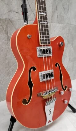 Gretsch G5440LSB Electromatic Hollow Body Long Scale Bass Rosewood Fingerboard Orange 2518000512 -L.A MUSIC Instruments 20220413 085204