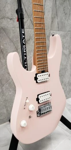 Charvel Left Handed Pro-Mod DK24 HH 2PT CM Caramelized Fingerboard Satin Shell Pink 2961411519 -L.A MUSIC Instruments 20220608 083924