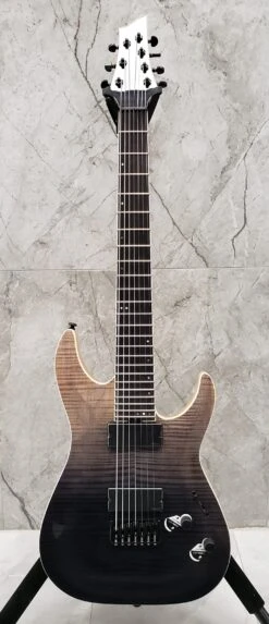 Schecter C-7 SLS Elite 7 String Black Fade Burst 1355-SHC -L.A MUSIC Instruments 20220624 130500