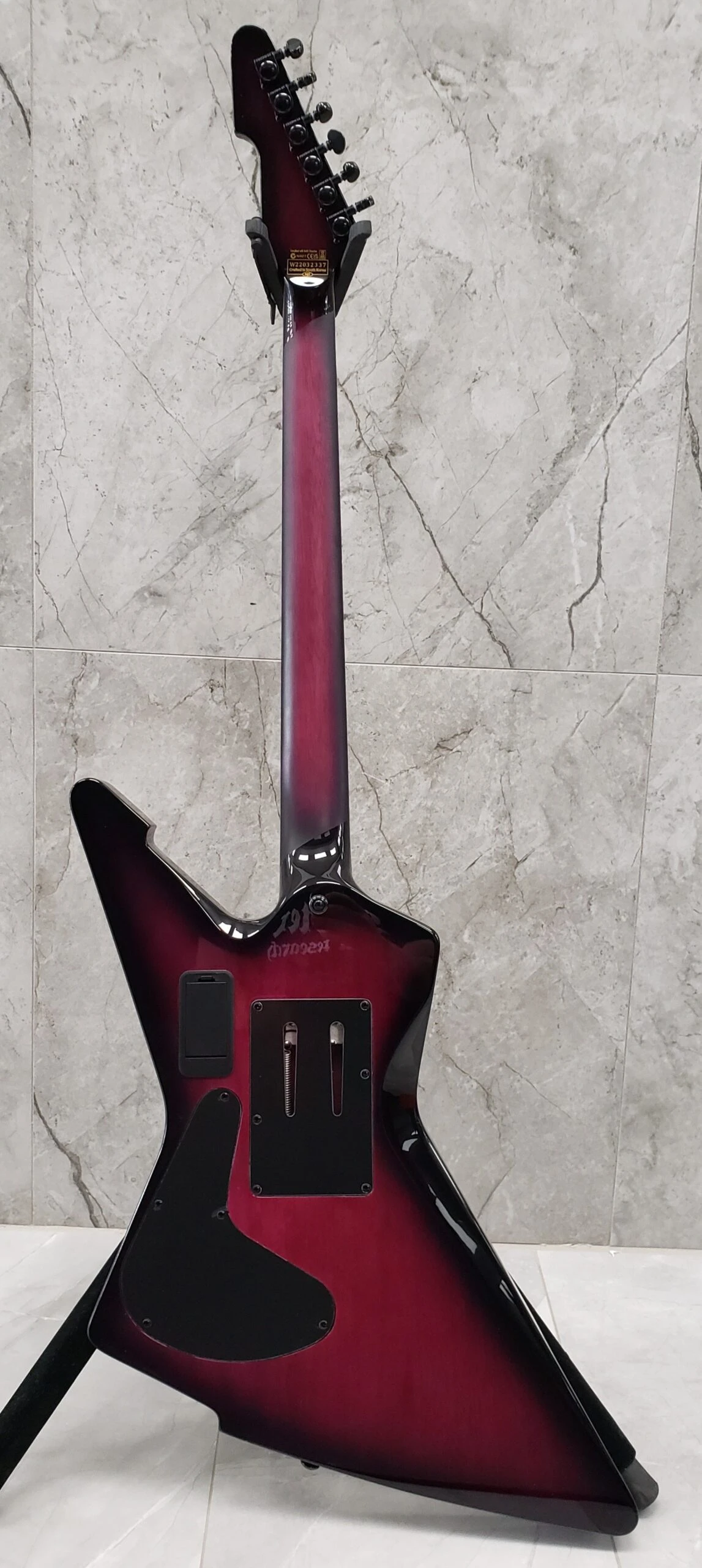 Schecter E-1 FR S Special Edition 6 String Electric Guitar - Trans Purple Burst W/ Sustainiac 3071-SHC 6 Schecter E-1 FR S Special Edition 6 String Electric Guitar - Trans Purple Burst W/ Sustainiac 3071-SHC - Image 6