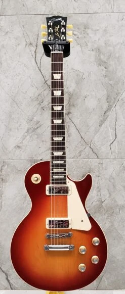 Gibson Les Paul Deluxe 70s - 70s Cherry Sunburst LPDX007CCH -L.A MUSIC Instruments 20220714 142645