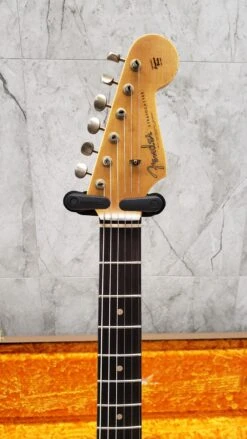 Fender Custom Shop Limited Edition 62/63 Stratocaster Journeyman Relic Rosewood Fingerboard - Aged Olympic White 9231012527 SERIAL NUMBER CZ562114 - 7.8 LBS -L.A MUSIC Instruments 20220810 135537