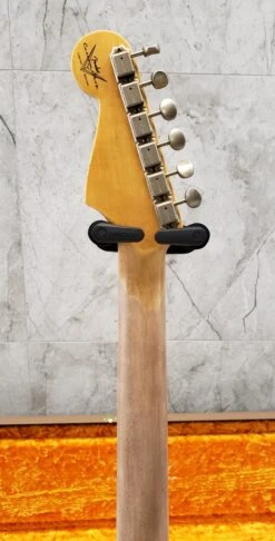 Fender Custom Shop Limited Edition 62/63 Stratocaster Journeyman Relic Rosewood Fingerboard - Aged Olympic White 9231012527 SERIAL NUMBER CZ562114 - 7.8 LBS -L.A MUSIC Instruments 20220810 135615