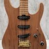 CHARVEL Pro-Mod DK22 SSS 2PT CM Mahogany With Walnut Caramelized Maple Fingerboard Natural 2969016557 SERIAL NUMBER MC22005397 - 7.0 LBS
