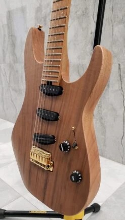CHARVEL Pro-Mod DK22 SSS 2PT CM Mahogany With Walnut Caramelized Maple Fingerboard Natural 2969016557 SERIAL NUMBER MC22005397 - 7.0 LBS -L.A MUSIC Instruments 20220830 145622