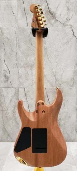 CHARVEL Pro-Mod DK22 SSS 2PT CM Mahogany With Walnut Caramelized Maple Fingerboard Natural 2969016557 SERIAL NUMBER MC22005397 - 7.0 LBS -L.A MUSIC Instruments 20220830 145718