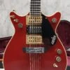 GRETSCH G6131-MY-RB Limited Edition Malcolm Young Signature Jet Ebony Fingerboard, Vintage Firebird Red 2411916845 SERIAL NUMBER JT22041584 - 7.6 LBS