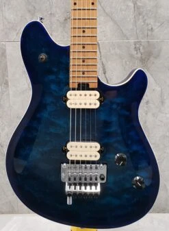 EVH Wolfgang Special QM Baked Maple Fingerboard Chlorine Burst 5107701599 -L.A MUSIC Instruments 20220921 135426