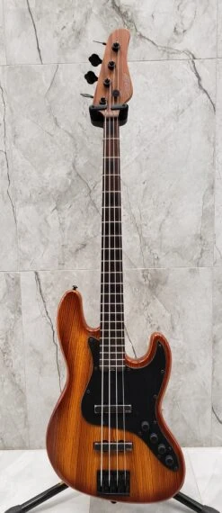 Schecter J-4 Exotic Electric Bass, Faded Vintage Sunburst 2926-SHC SERIAL NUMBER IW21101504 - 9.8 LBS -L.A MUSIC Instruments 20220927 092233