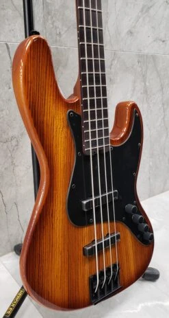 Schecter J-4 Exotic Electric Bass, Faded Vintage Sunburst 2926-SHC SERIAL NUMBER IW21101504 - 9.8 LBS -L.A MUSIC Instruments 20220927 092324