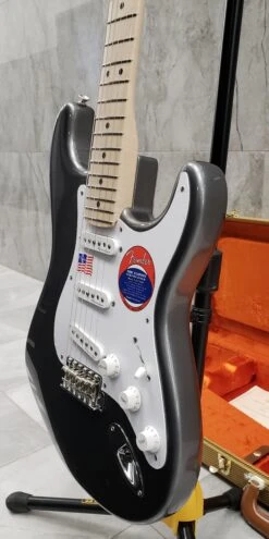 Fender USA Eric Clapton Stratocaster Maple Fingerboard Pewter 0117602843 SERIAL NUMBER US22087981 - 8.4 LBS -L.A MUSIC Instruments 20230124 084444