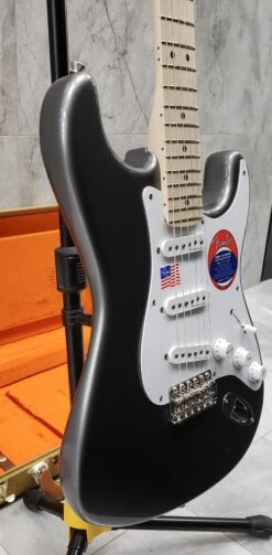 Fender USA Eric Clapton Stratocaster Maple Fingerboard Pewter 0117602843 SERIAL NUMBER US22087981 - 8.4 LBS -L.A MUSIC Instruments 20230124 084501