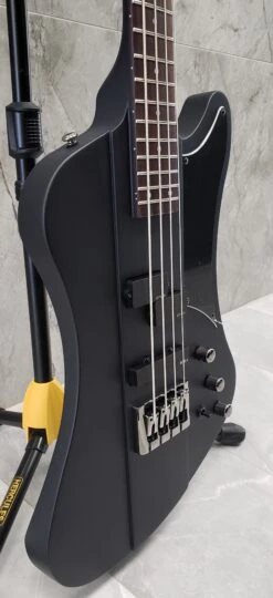 Schecter NIKKI SIXX 4 SBK Satin Black 4 String Bass With EMG Active P J 210-SHC -L.A MUSIC Instruments 20230127 100616