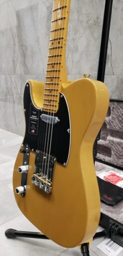 Fender American Professional II Telecaster Left Handed Maple Fingerboard Butterscotch Blonde 0113952750 -L.A MUSIC Instruments 20230131 082113