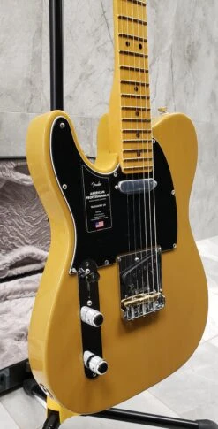 Fender American Professional II Telecaster Left Handed Maple Fingerboard Butterscotch Blonde 0113952750 -L.A MUSIC Instruments 20230131 082131