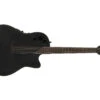 Ovation Elite TX Deep Contour Acoustic-Electric Guitar - Textured Black 2078TX-5