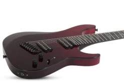 Schecter Reaper-7 Elite Multiscale 7-String Electric Guitar, Blood Burst 2182-SHC