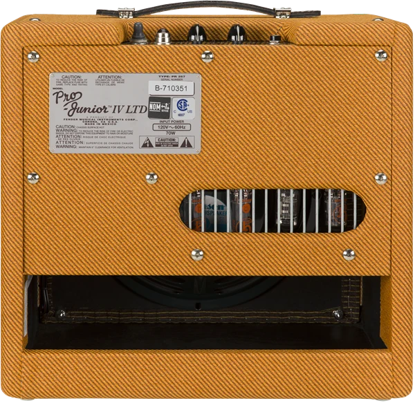 FENDER Pro Junior IV Lacquered Tweed 15 WATT Tube Amplifier 2231300000 2 FENDER Pro Junior IV Lacquered Tweed 15 WATT Tube Amplifier 2231300000 - Image 2