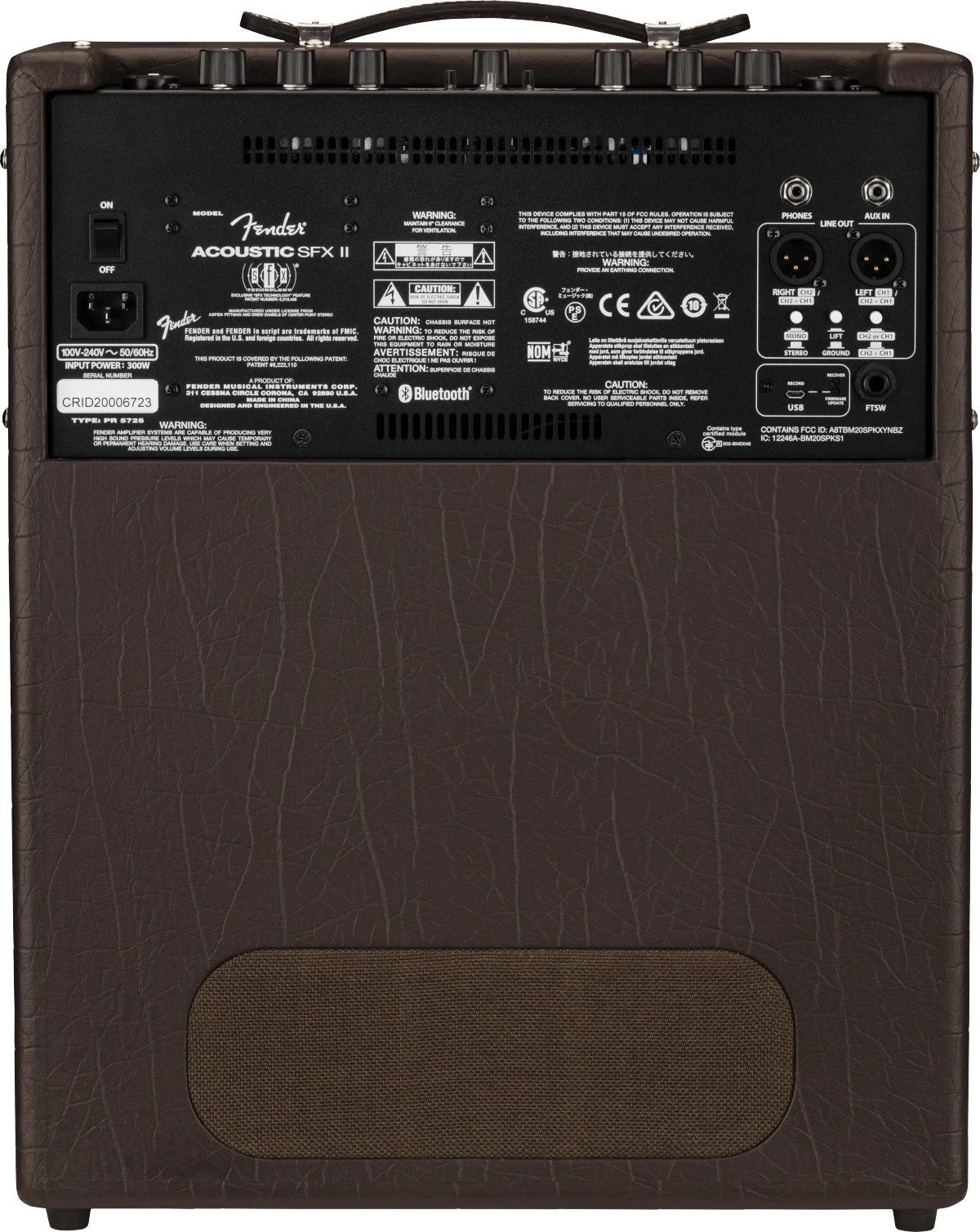 Fender Acoustic SFX II Acoustic Amplifier MODEL 2314500000 2 Fender Acoustic SFX II Acoustic Amplifier MODEL 2314500000 - Image 2