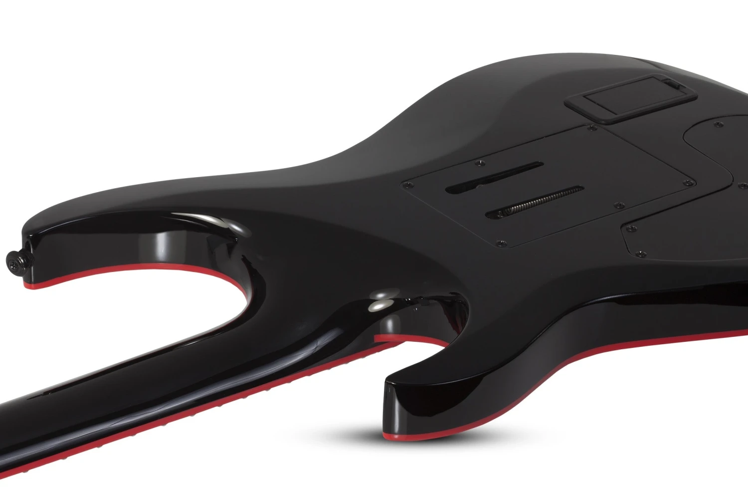 Schecter Sullivan King Banshee-6 FR-S Sustainiac Electric Guitar, Obsidian Blood 2484-SHC 2 Schecter Sullivan King Banshee-6 FR-S Sustainiac Electric Guitar, Obsidian Blood 2484-SHC - Image 2