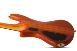 Schecter STILETTO-STU-5-HSN Honey Satin 5 String Bass With EMG HZ Pickups 2720-SHC -L.A MUSIC Instruments 2720 SHC hqw zoom4