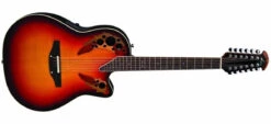Ovation Standard Elite 12-String Acoustic New England Burst 2758AX-NEB