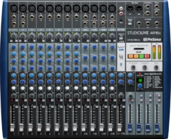 PreSonus® StudioLive® AR16c Analog Mixer, Blue 2779200102