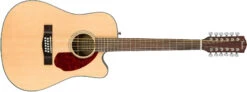 Fender CD-140SCE 12-String, Walnut Fingerboard, Natural With Case 0970293321