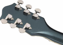 Gretsch G2622LH STREAMLINER™ CENTER BLOCK WITH V-STOPTAIL, LEFT-HANDED GUNMETAL 2806320568 -L.A MUSIC Instruments 2806320568 gtr hdstckbck 001 nr