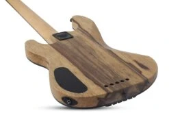 Schecter Model-T 5 Exotic Ziricote 5-String Electric Bass, Natural Satin 2835-SHC -L.A MUSIC Instruments 2835 SHC hqw 16