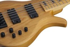 Schecter 5-string Electric Bass With Swamp Ash Body, Maple Neck Maple Fingerboard Active EQ Aged Natural 2853-SHC 17 Schecter 5-string Electric Bass With Swamp Ash Body, Maple Neck Maple Fingerboard Active EQ Aged Natural 2853-SHC -L.A MUSIC Instruments 2853 SHC lg zoom3