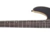 Schecter Charles Berthoud CB-4 Left-Handed Electric Bass, See Thru Black Satin 2872-SHC