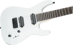 Jackson JS Series Dinky Arch Top JS32-7 DKA HT Amaranth Fingerboard Snow White -L.A MUSIC Instruments 2910113576 gtr cntbdyright 001 nr