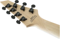 Jackson JS Series Dinky Arch Top JS32-7 DKA HT Amaranth Fingerboard Snow White -L.A MUSIC Instruments 2910113576 gtr hdstckbck 001 nr