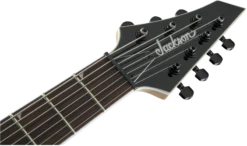 Jackson JS Series Dinky Arch Top JS32-7 DKA HT Amaranth Fingerboard Snow White -L.A MUSIC Instruments 2910113576 gtr hdstckfrt 001 nr