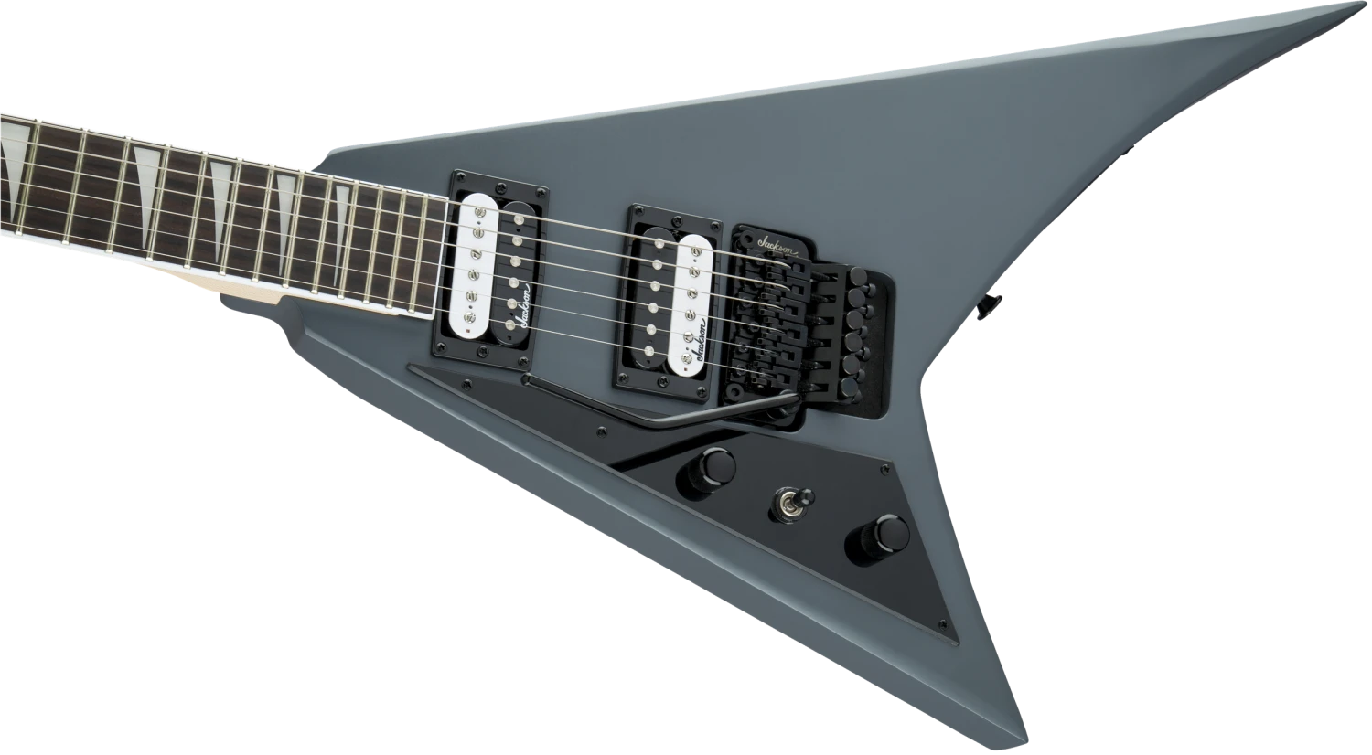 Jackson JS Series Rhoads JS32 Left Handed Satin Gray 3 Jackson JS Series Rhoads JS32 Left Handed Satin Gray - Image 3