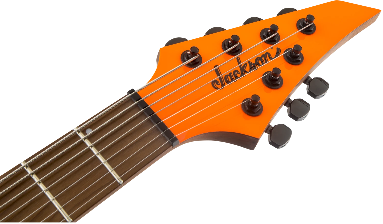 JACKSON Pro Series Signature Misha Mansoor Juggernaut HT7 Caramelized Maple Fingerboard Neon Orange 2914007580 4 JACKSON Pro Series Signature Misha Mansoor Juggernaut HT7 Caramelized Maple Fingerboard Neon Orange 2914007580 - Image 4