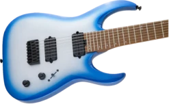 Jackson Pro Series Signature Misha Mansoor Juggernaut HT7 Caramelized Maple Fingerboard Blue Sky Burst -L.A MUSIC Instruments 2914007596 gtr cntbdyright 001 nr