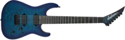 Jackson Pro Series Dinky DK7Q 7 STRING HARD TAIL IN Chlorine Burst