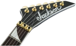 JACKSON X Series Kelly KEX Rosewood Fingerboard IN Satin Black -L.A MUSIC Instruments 2916131568 gtr hdstckfrt 001 nr