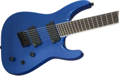 Jackson FAN FRET SLAT 7 Metallic Blue 2916868527 -L.A MUSIC Instruments 2916172527 gtr cntbdyright 001 nr