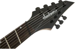 Jackson X Series Dinky Arch Top DKAF7 MS Multi-Scale Gloss Black -L.A MUSIC Instruments 2916173503 gtr hdstckfrt 001 nr