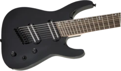 Jackson X Series Dinky Arch Top DKAF8 MS Laurel Fingerboard Multi-Scale Gloss Black -L.A MUSIC Instruments 2916183503 gtr cntbdyright 001 nr